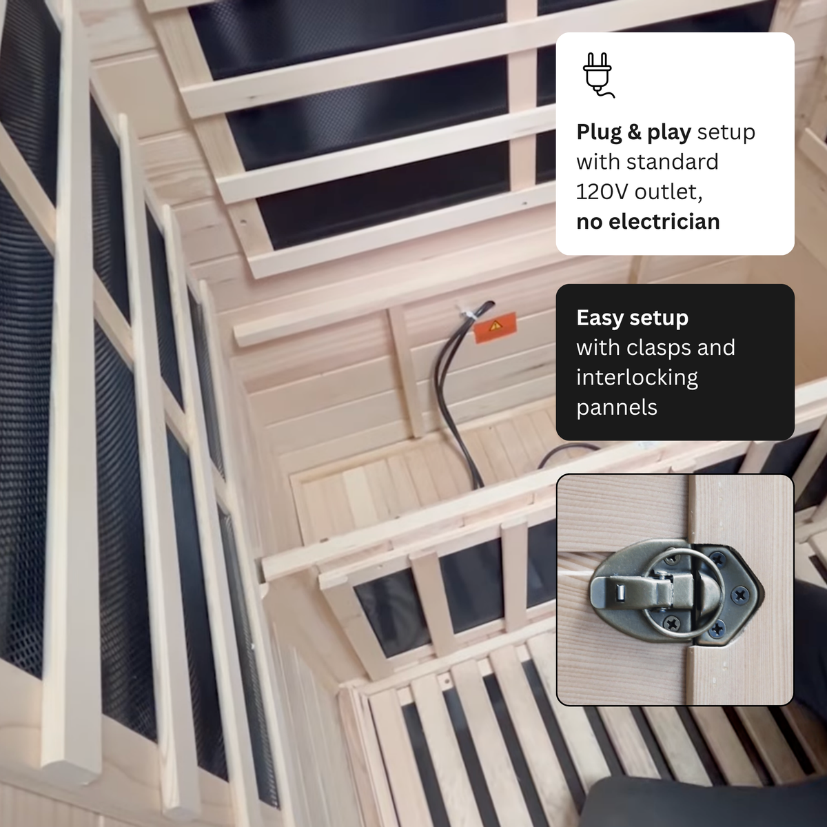 Tremblant 1 Person Infrared Sauna
