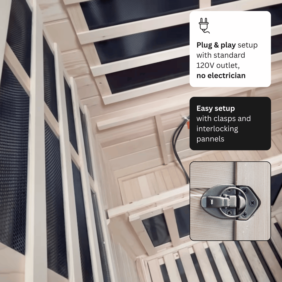 Tremblant 2 Person Infrared Sauna