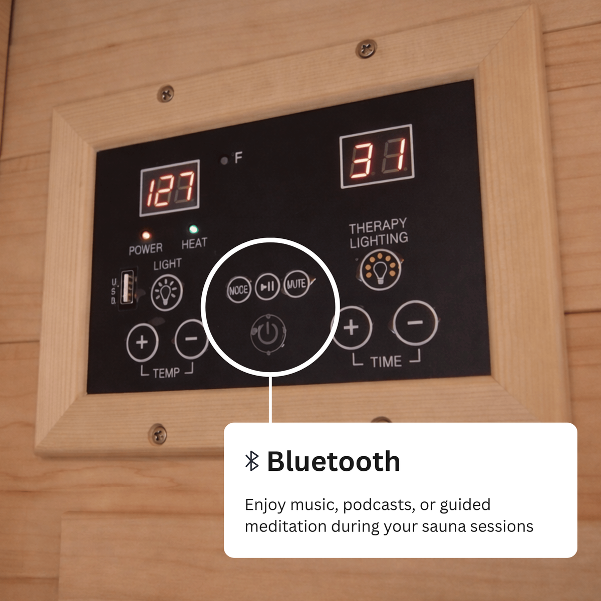 Tremblant 1 Person Infrared Sauna