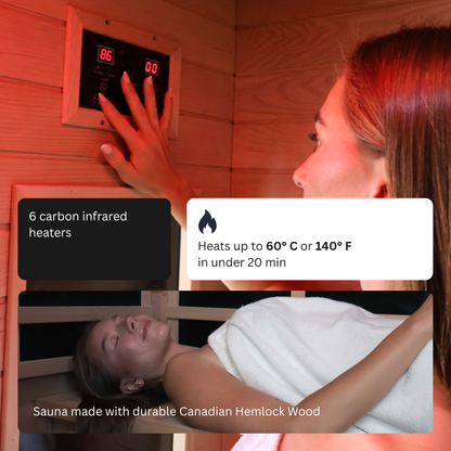 Tremblant 1 Person Infrared Sauna